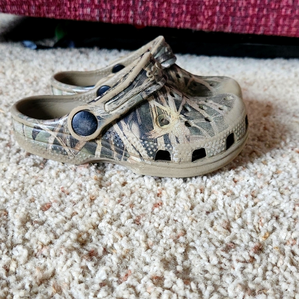 Camo Toddler Crocs
